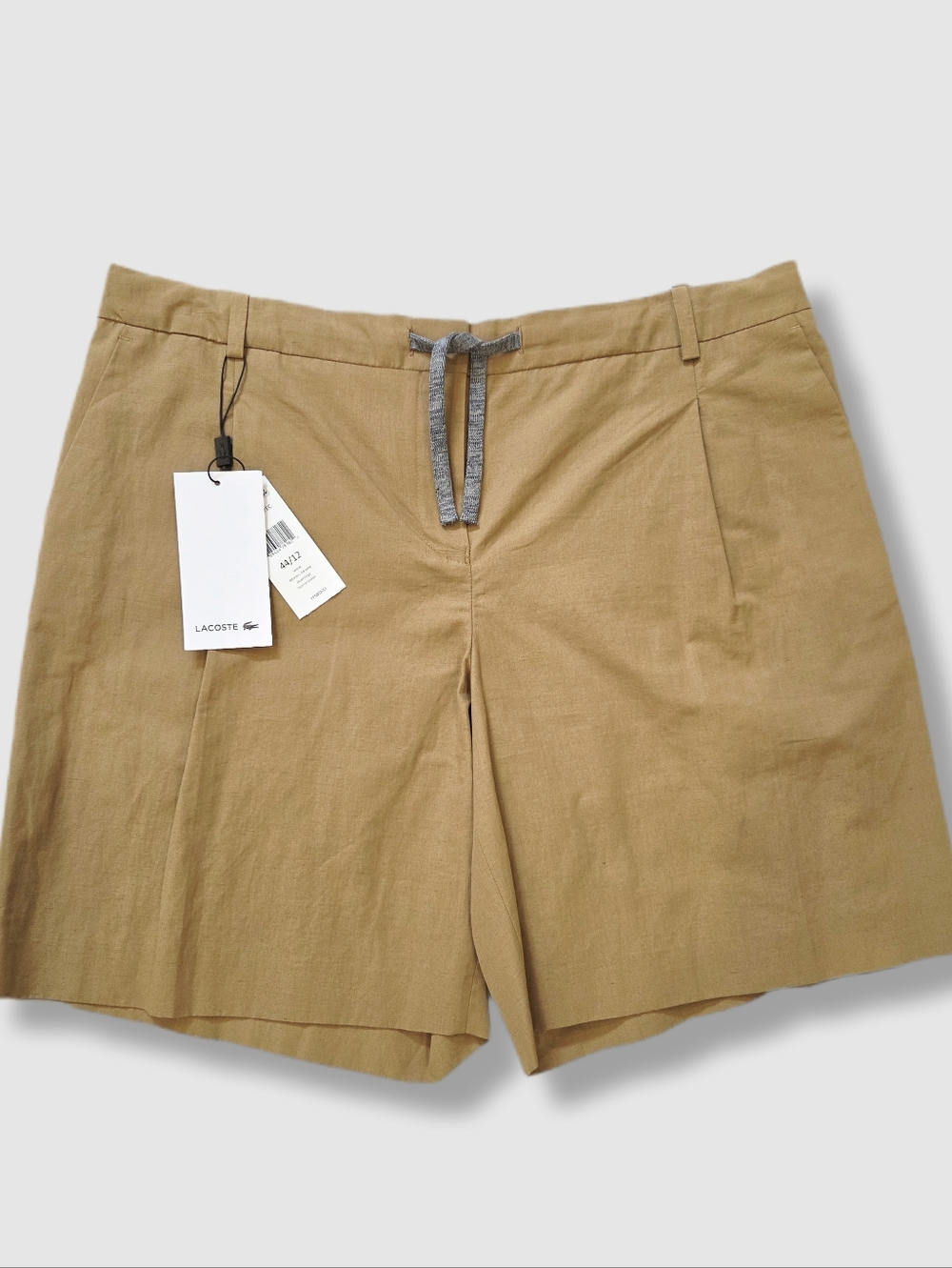 Lacoste Men’s Alezan Beige Shorts NWT Size 44 / US 33